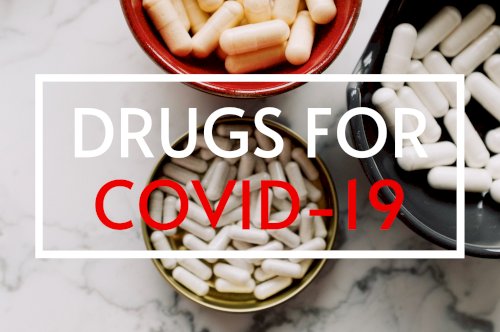 The drugs being used for the treatment of COVID-19 in India currently.