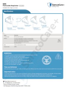 N95 Particulate Respirator Mask
