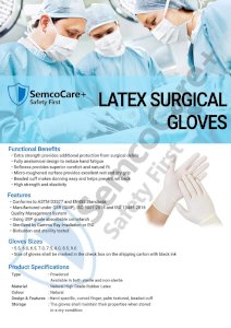 Latex Surgical Gloves
