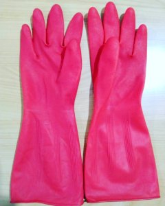 Rubber gloves