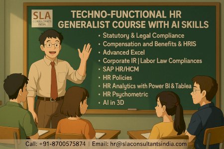 Why Human Resource Expertise Will Still Be in Demand in 2026, 100% Job, HR Course in Delhi, 110066 - by SLA Consultants India
