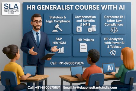 Certified HR Generalist with HR Analyst Course Online - Best Training Institute, Update with AI Skills for 2026, by SLA Consultants Delhi, India,