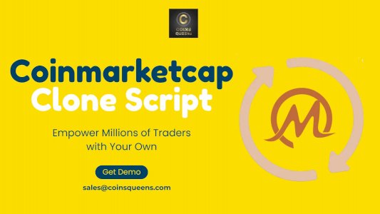 Next- Gen CoinMarketCap Clone Solution 