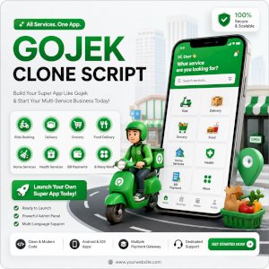 Launch Your Own Multi-Service Super App with a Gojek Clone Script