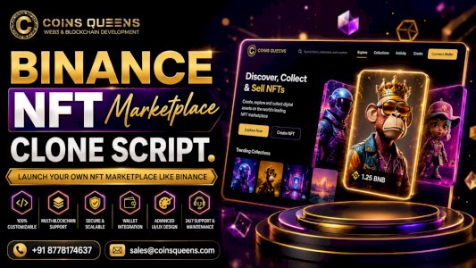  Binance NFT Marketplace Clone Script for Secure NFT Business Launch 