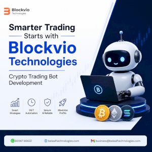 Smarter Trading Starts with Blockvio Technologies Crypto Trading Bot Development 