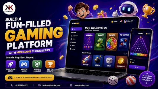 Build a Fun-Filled Gaming Platform with a Mini Game Clone Script