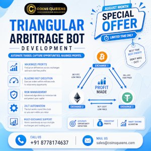 Custom Triangular Arbitrage Bot Development | August Offer 