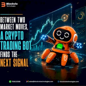 BETWEEN TWO MARKET MOVES, A CRYPTO TRADING BOT FINDS THE NEXT SIGNAL