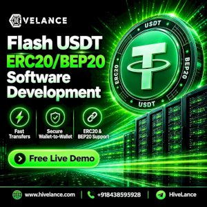 Flash USDT ERC20/BEP20 Software Development for Crypto Businesses